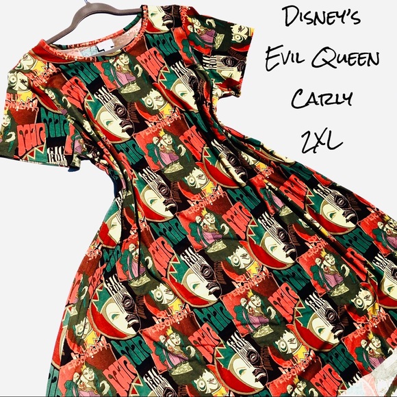 LuLaRoe Dresses & Skirts - LuLaRoe Disney Evil Queen Carly LuLaRoe Dresses & Skirts - LuLaRoe Disney Evil Queen Carly